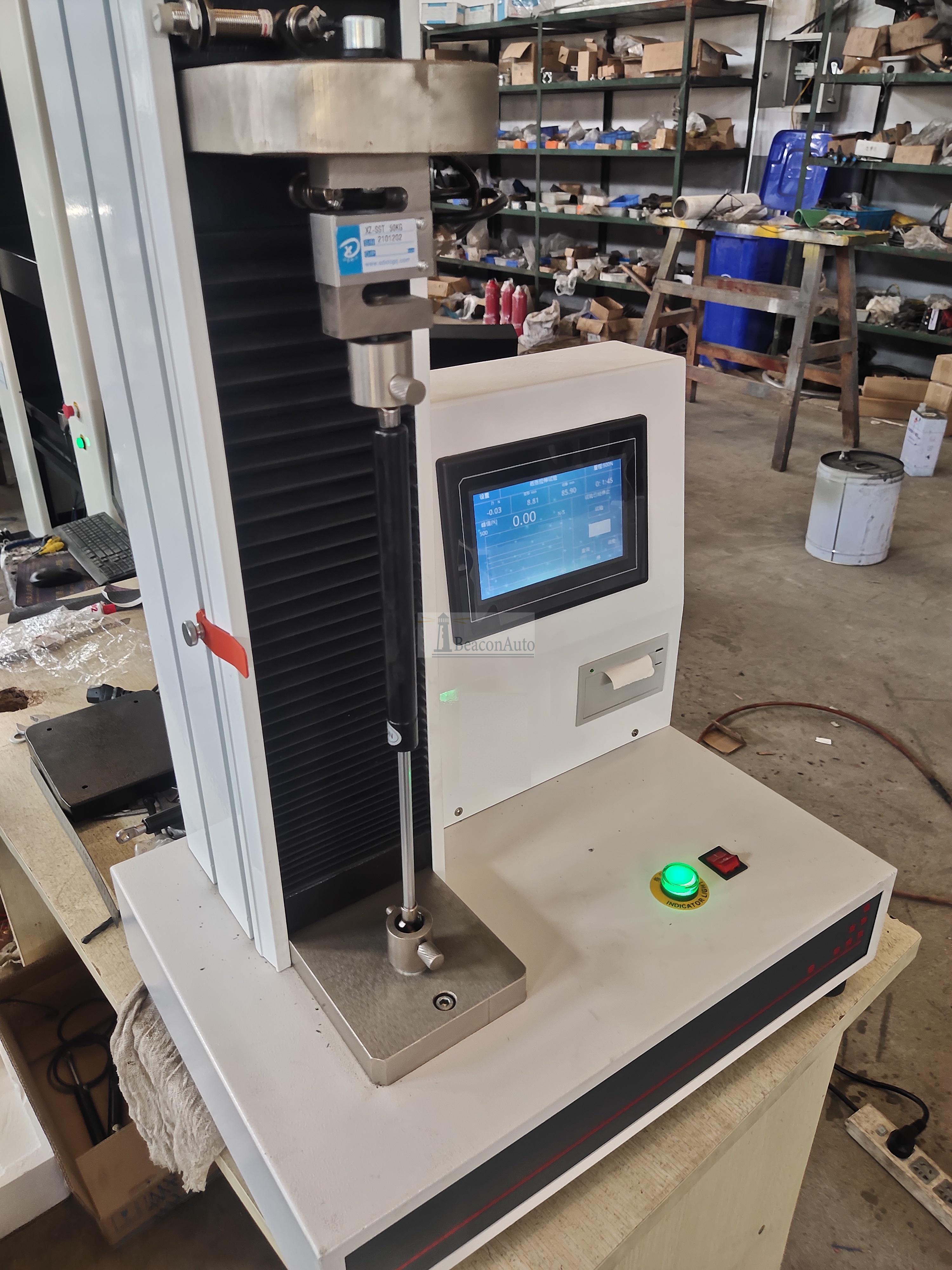 一次性口罩隔拉力试验机产品特点